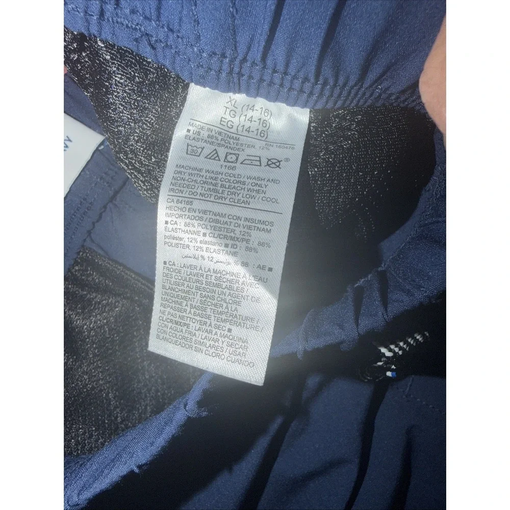 Old Navy Boys XL (14/16) Quick Dry Stretch  Athletic Shorts Lot Of 3 Black Blue